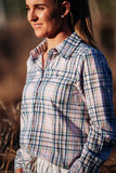 Ivy Shirt - Blush Plaid