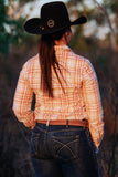 Ivy Shirt - Sunset Plaid