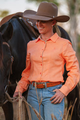 Freya Shirt - Cantaloupe