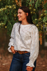 Quinn Blouse – White