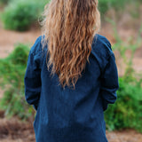 Billie Womens Oversized Denim Shirt | Boyfriend Fit