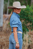 Tilly Blouse - Denim