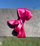 Neck Tie - Hot Pink Silky