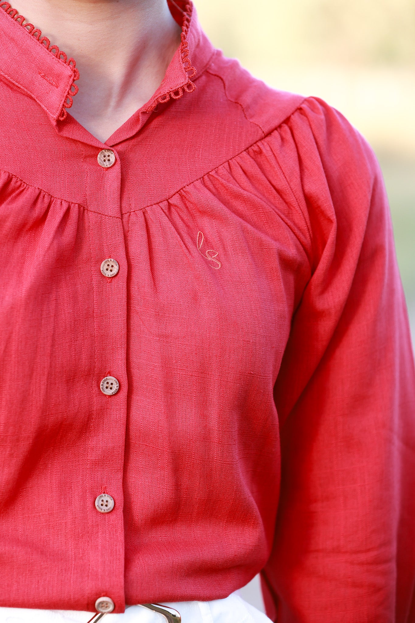 Callie Top - Coral