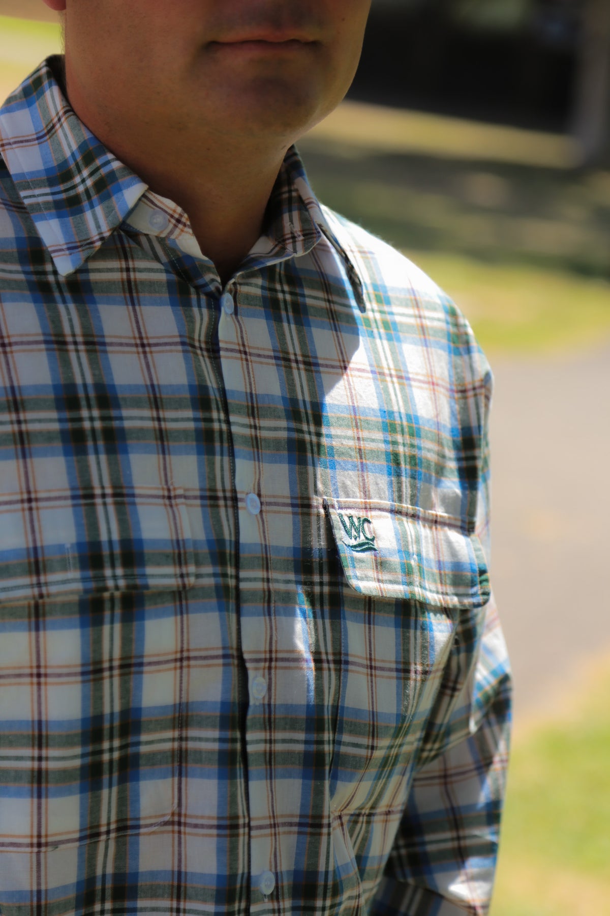 Whiskey Creek - Green & Blue Plaid