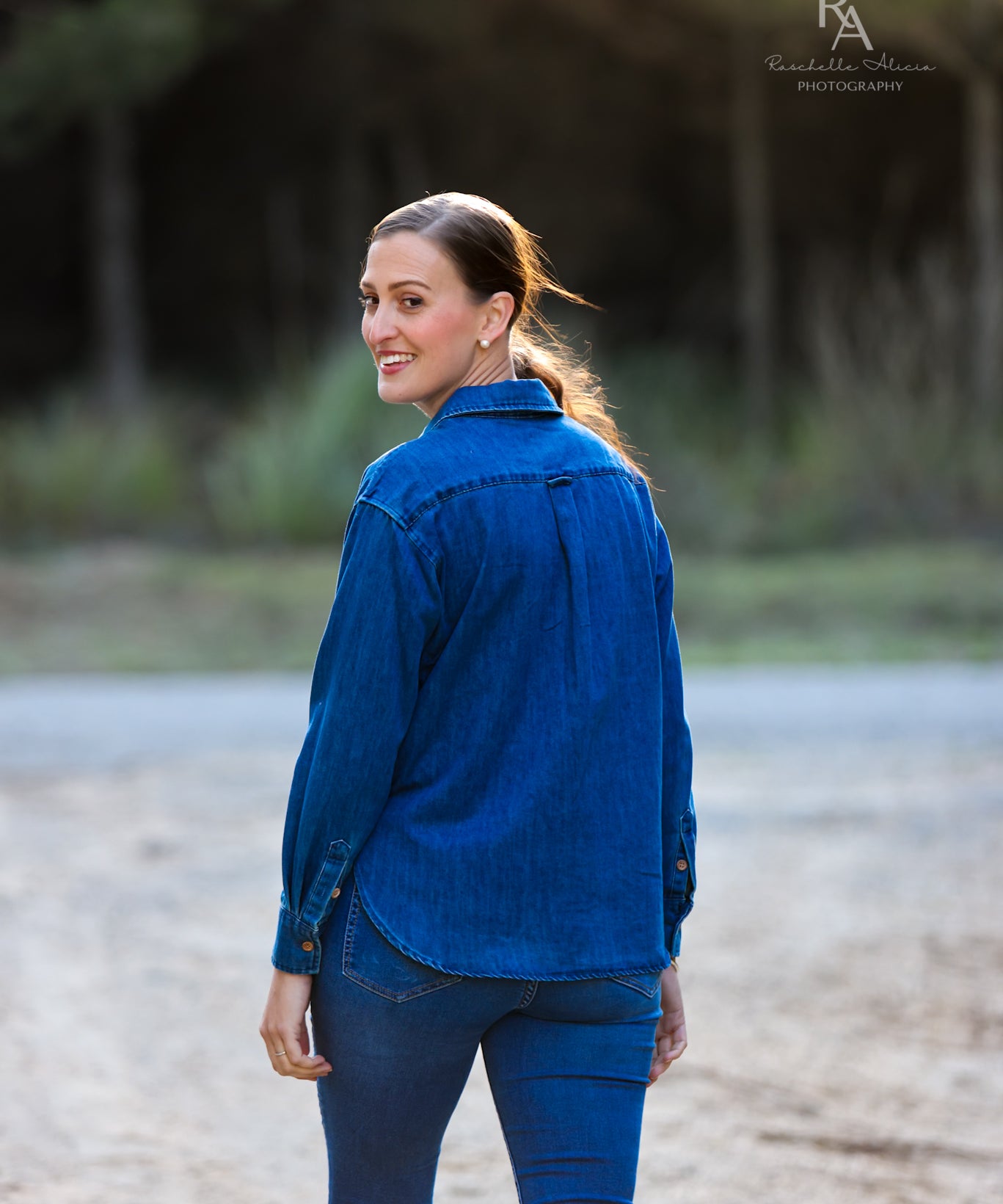 Billie Womens Oversized Denim Shirt | Boyfriend Fit