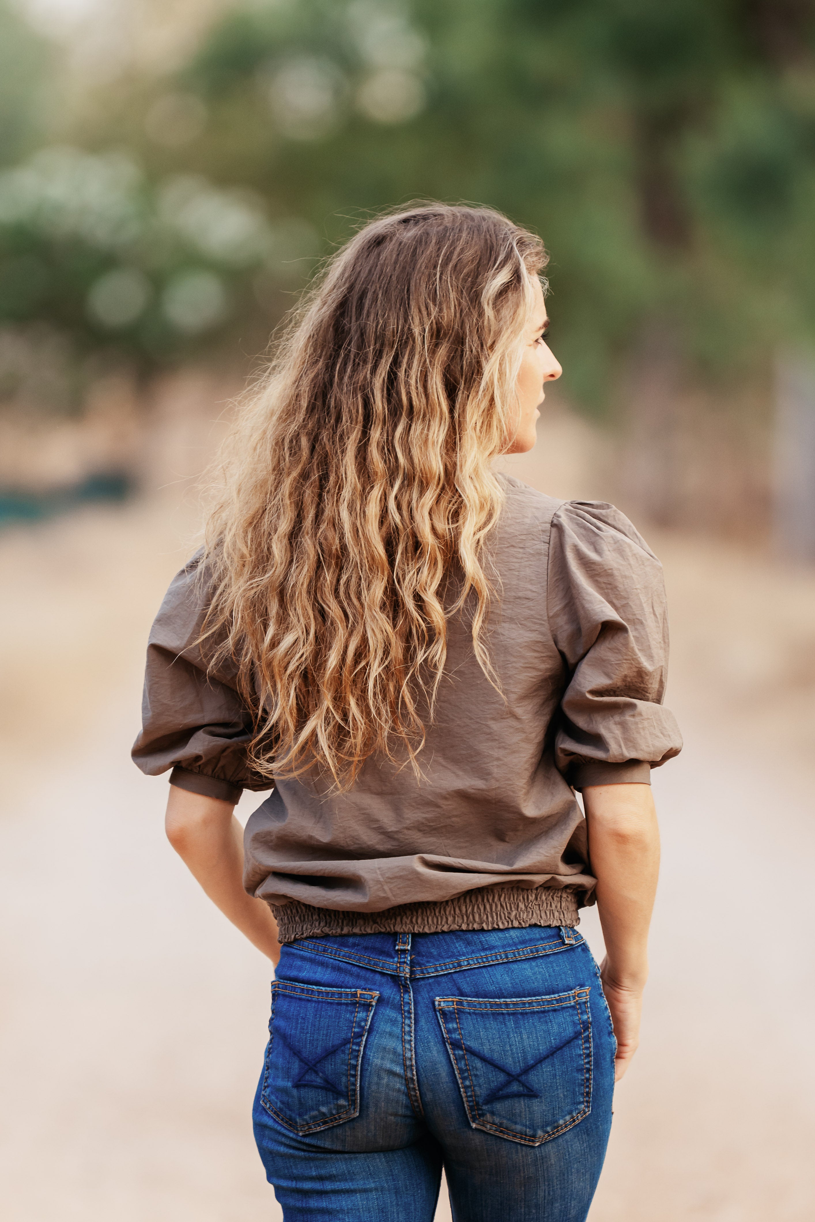 Tess Blouse - Driftwood