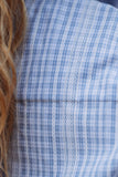 Ivy Shirt - Light Blue & White Check