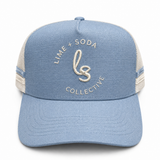 Cap - Light Blue & White