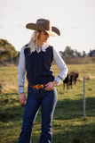 Marley Vest - Navy
