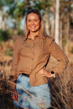 Emily Blouse - Brown