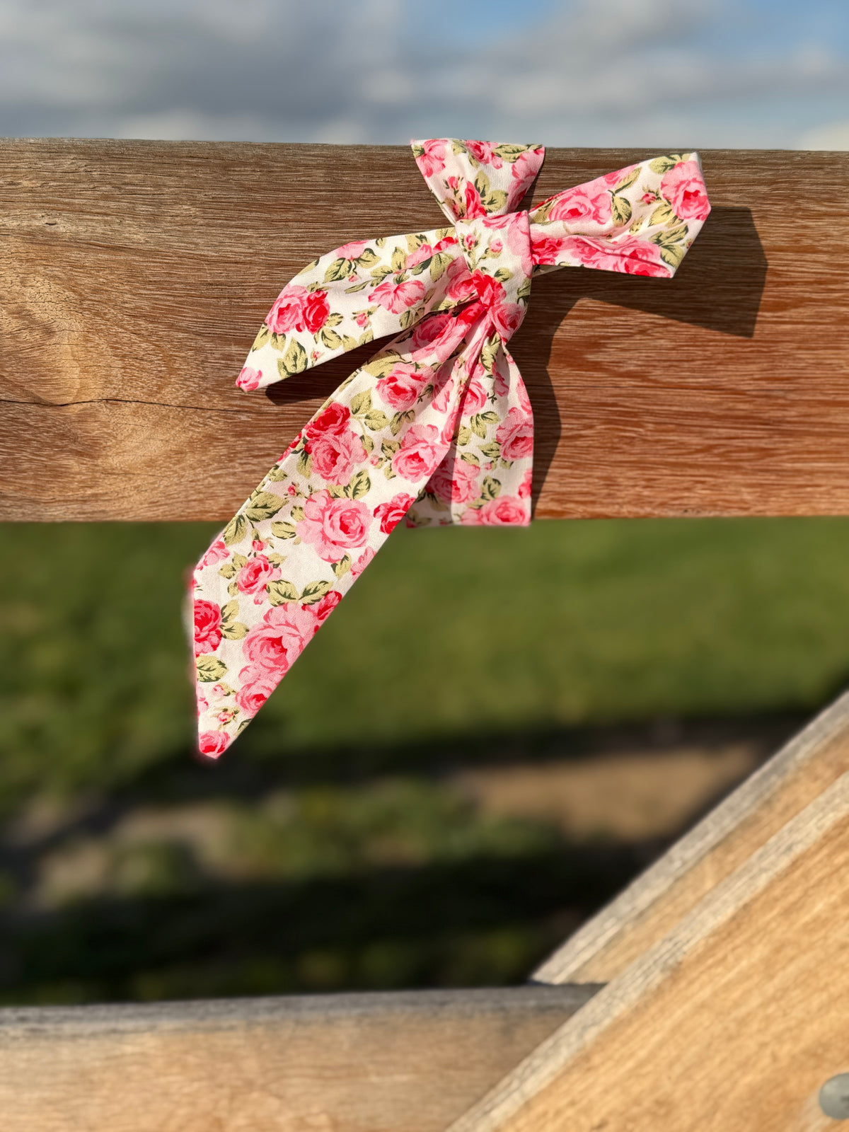 Neck Tie - Rosewood Bloom
