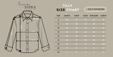 Tilly Womens Cotton Blouse in White Black Plaid | Ruffled Collar and Snap Closures