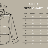 Billie Womens Oversized Cotton Shirt in Sunshine | Boyfriend Fit