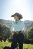 Emily Blouse - Light Blue