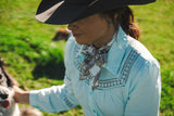Emily Blouse - Light Blue