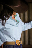 Arabella Shirt - Green Stripe