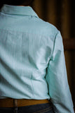 Arabella Shirt - Green Stripe