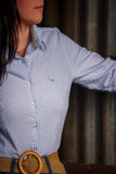 Arabella Shirt - Blue Stripe