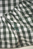 Georgie Blouse - Forest Green Gingham